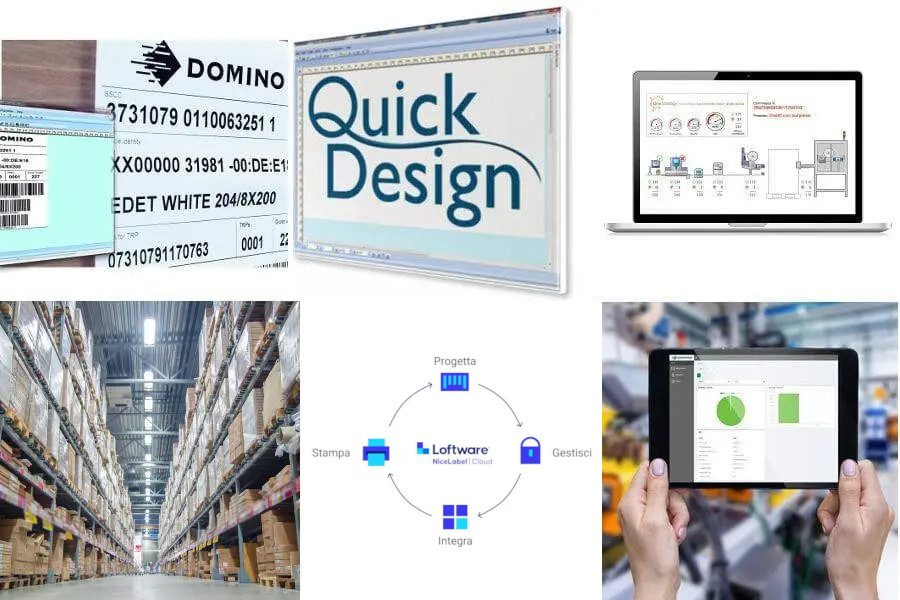 Gamma software nimax gestione linea di produzione codifica e marcatura labelling etichettatura Gamma software nimax gestione linea di produzione codifica e marcatura labelling etichettatura creazione etichette codici a barre