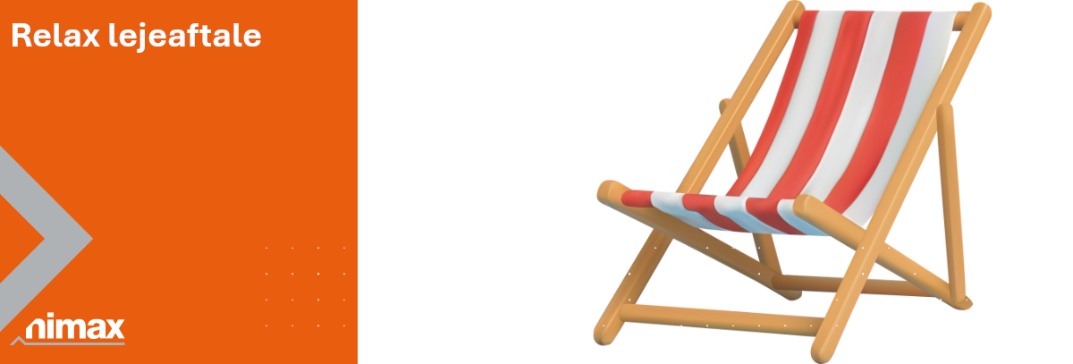 nimax Relax lejeaftale