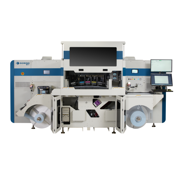 domino-n410-digital-etiketprinter-front-visning-aabne-dore nimax dk