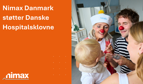 Nimax støtter Danske Hospitalsklovne